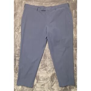 Sene Soho Flex Dress Pants Men's 41x25 Gray Blue FlexTech Stretch Golf Slacks